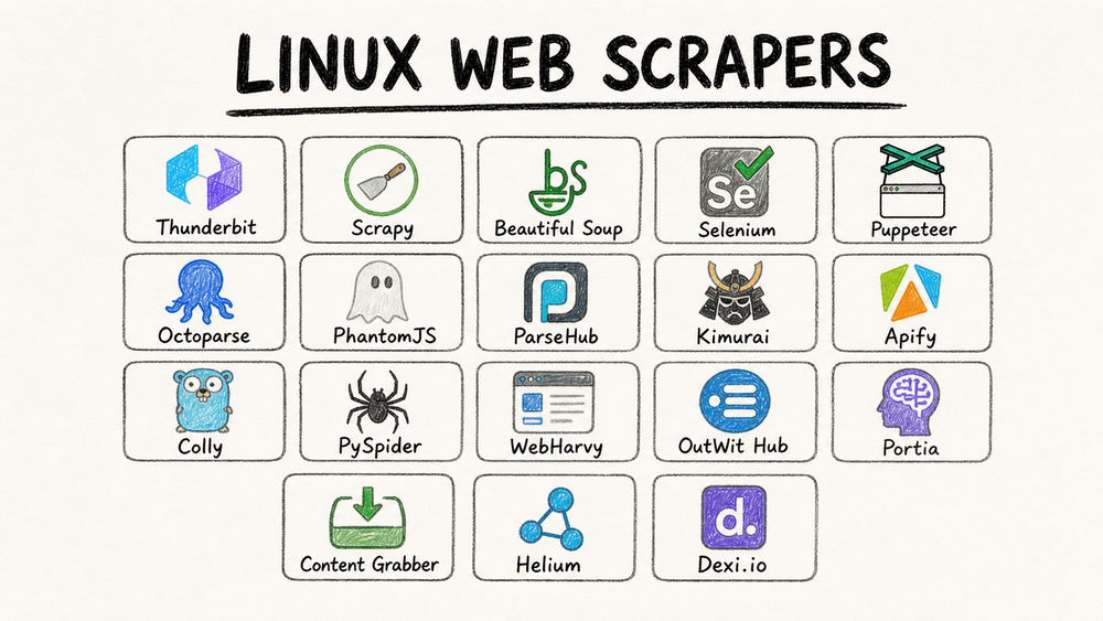 Top 18 Linux Web Scraping Tools: Best Web Scraper for 2026