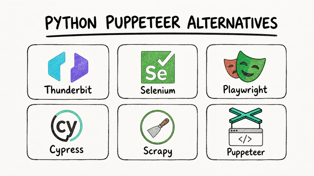 ما هو Python Puppeteer وما أفضل البدائل له في 2026؟