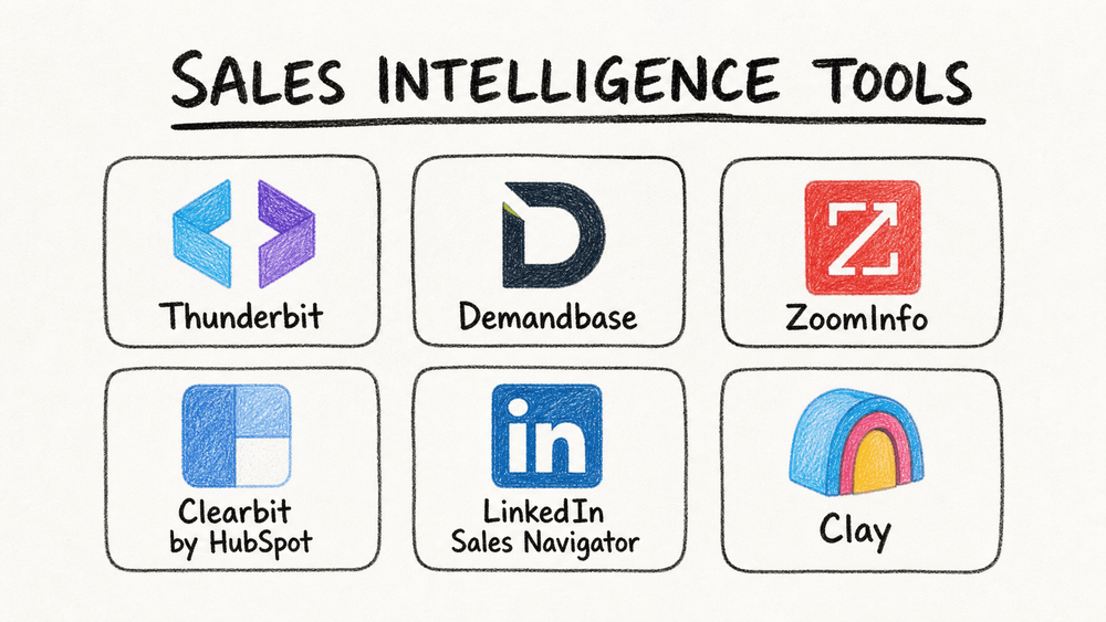 Les 6 meilleurs outils automatisés de sales intelligence pour 2026