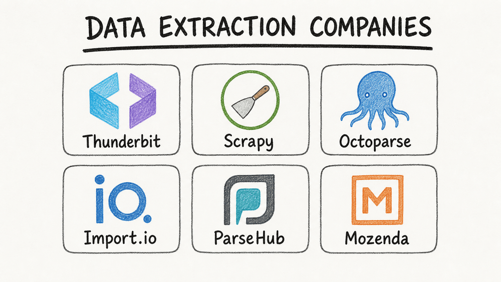 Top 6 Leading Data Extraction Companies in 2026