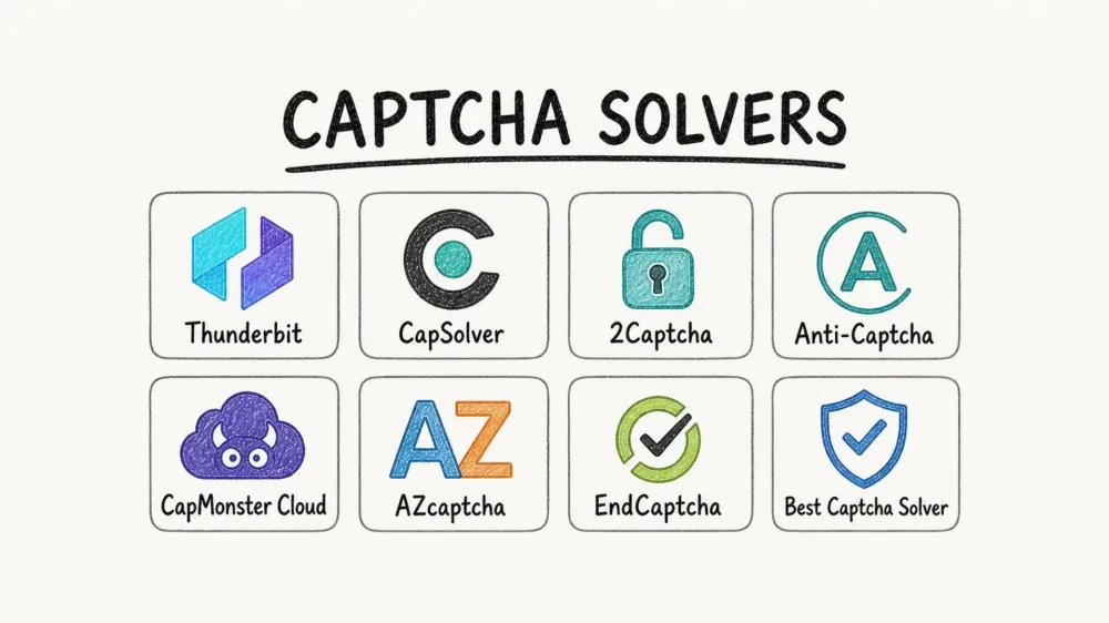 8 công cụ giải CAPTCHA tốt nhất cho web scraping, đã kiểm thử ở quy mô lớn