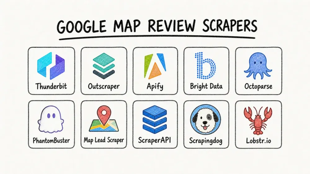 10 Best Google Map Review Scrapers I Actually Tested