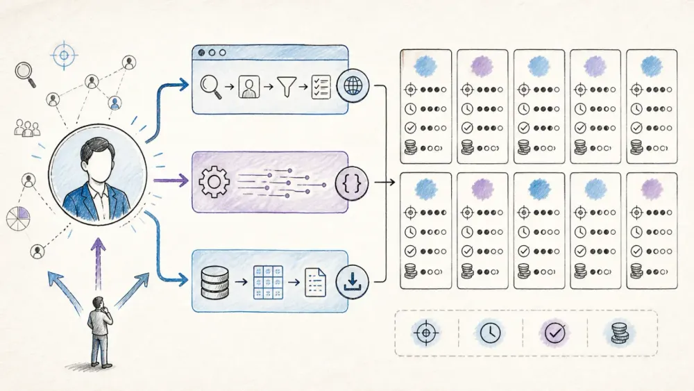 LinkedIn data provider ecosystem and comparison paths
