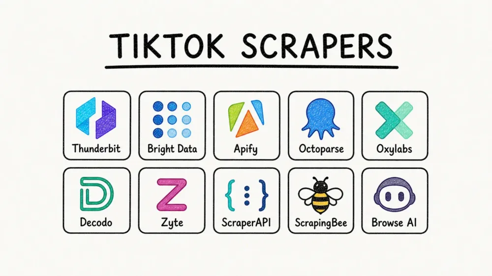 10 Best TikTok Scrapers: Our Hands-On Results