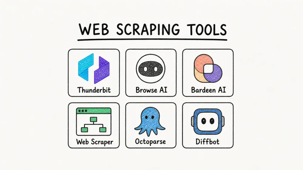 6 strumenti di web scraping che uso davvero: confronto onesto (2026)