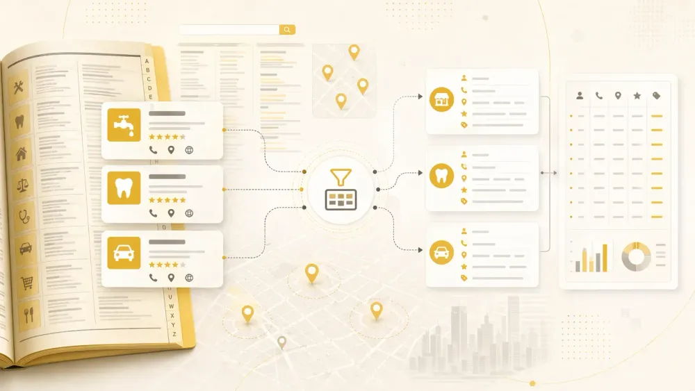 9 bedste Yellow Pages-scrapere, der faktisk finder e-mails