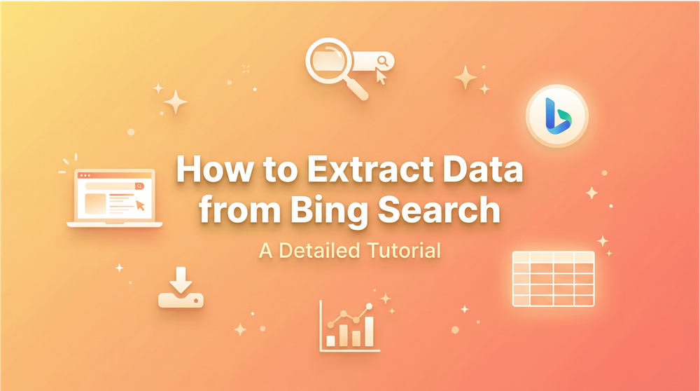 كيفية استخراج البيانات من بحث Bing: دليل تفصيلي خطوة بخطوة