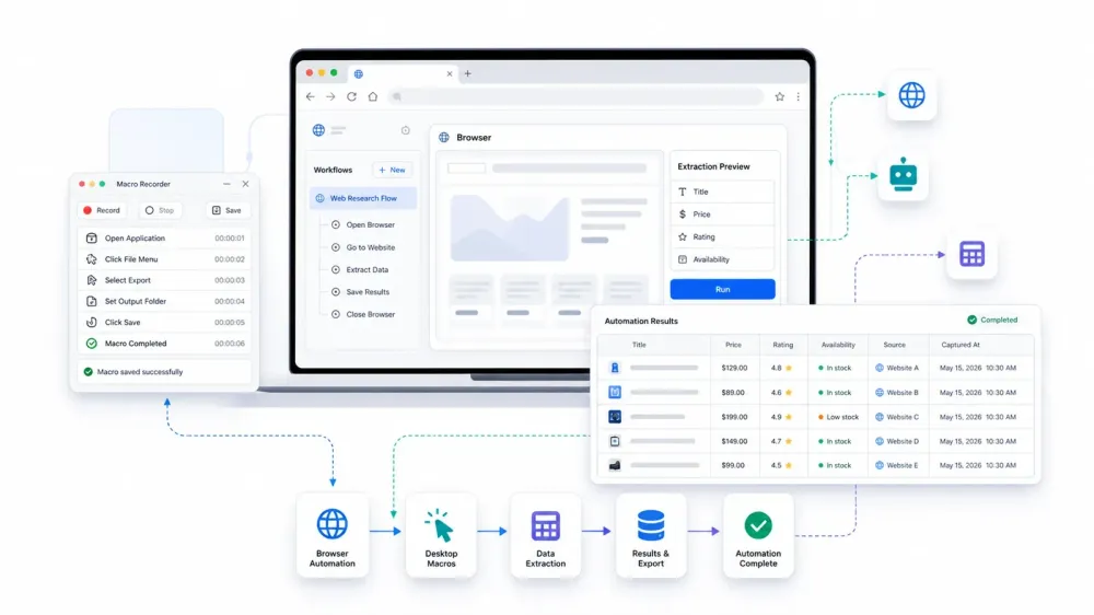 Top 15 Desktop Automation Tools to Boost Productivity in 2026