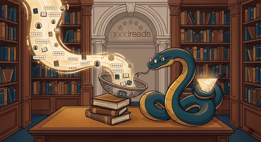 كيفية استخراج بيانات Goodreads باستخدام Python (وداعًا للنتائج الفارغة)