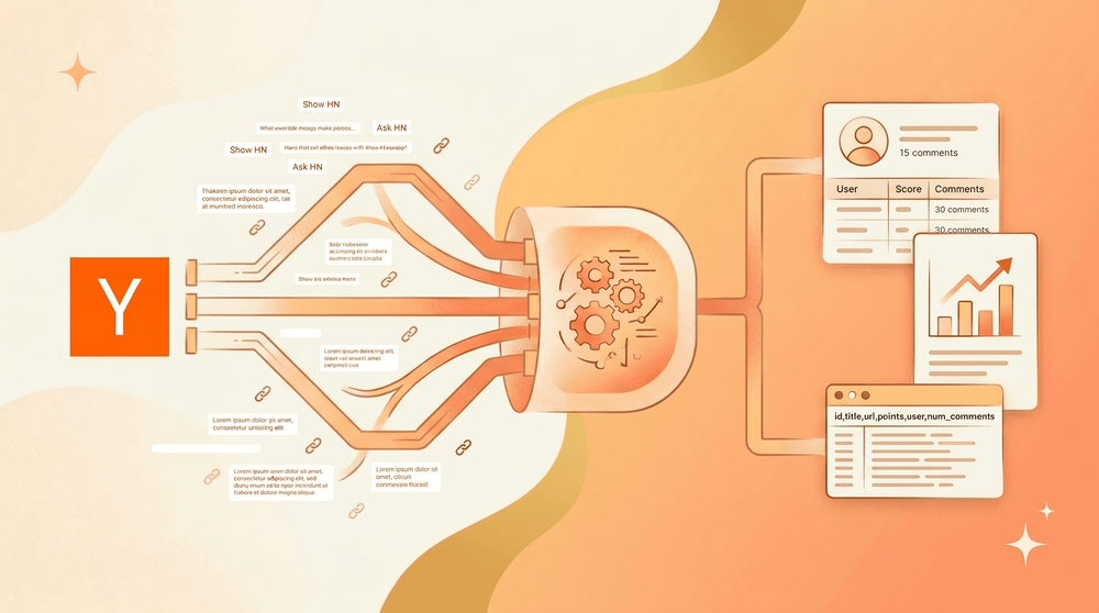 كيف أستخرج بيانات Hacker News باستخدام Python (طريقتان مع الكود الكامل)