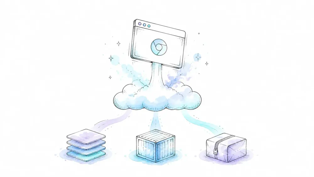 Deploying a headless browser to serverless infrastructure