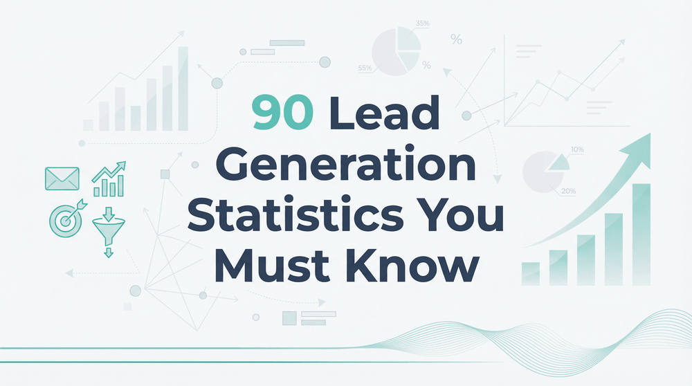 90 Estatísticas de Geração de Leads Que Você Precisa Conhecer