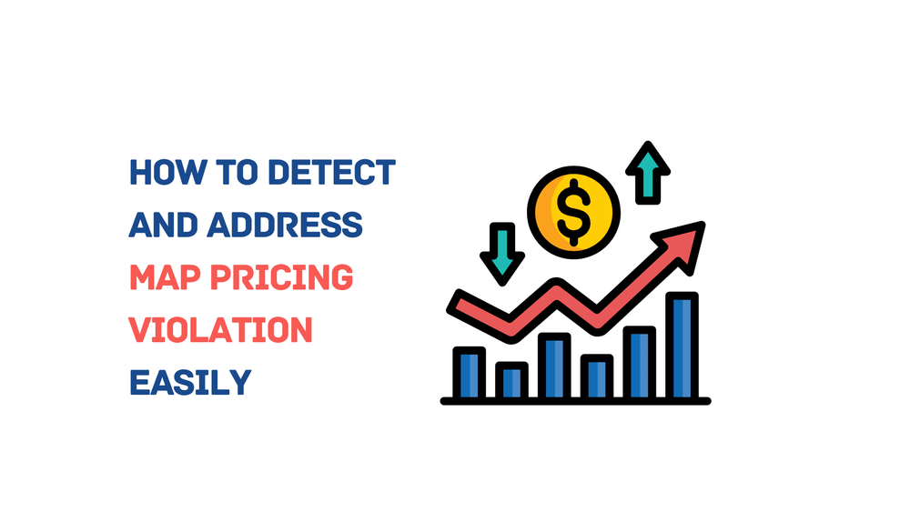 How to detect and address MAP pricing violation easily with bar chart and dollar sign illustration