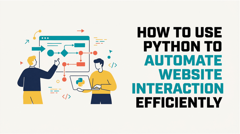 Python으로 웹사이트 자동화 효율적으로 하는 방법
