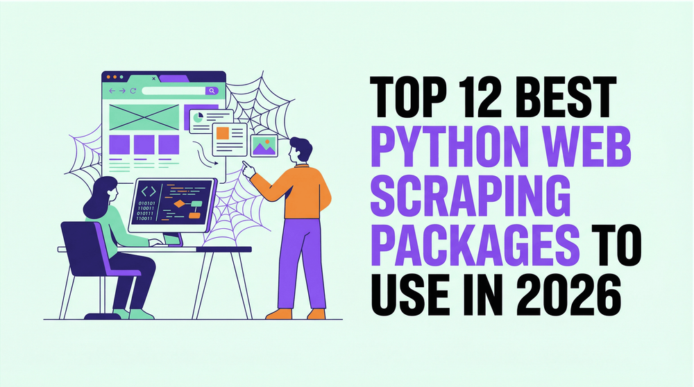 Los 12 Mejores Paquetes de Python para Raspado Web en 2026