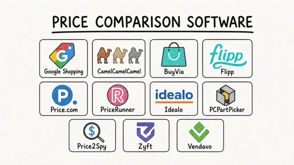 As 11 melhores ferramentas de software para comparação de preços em 2026