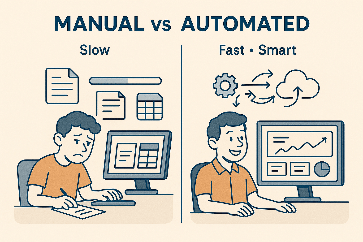 manual vs automation 