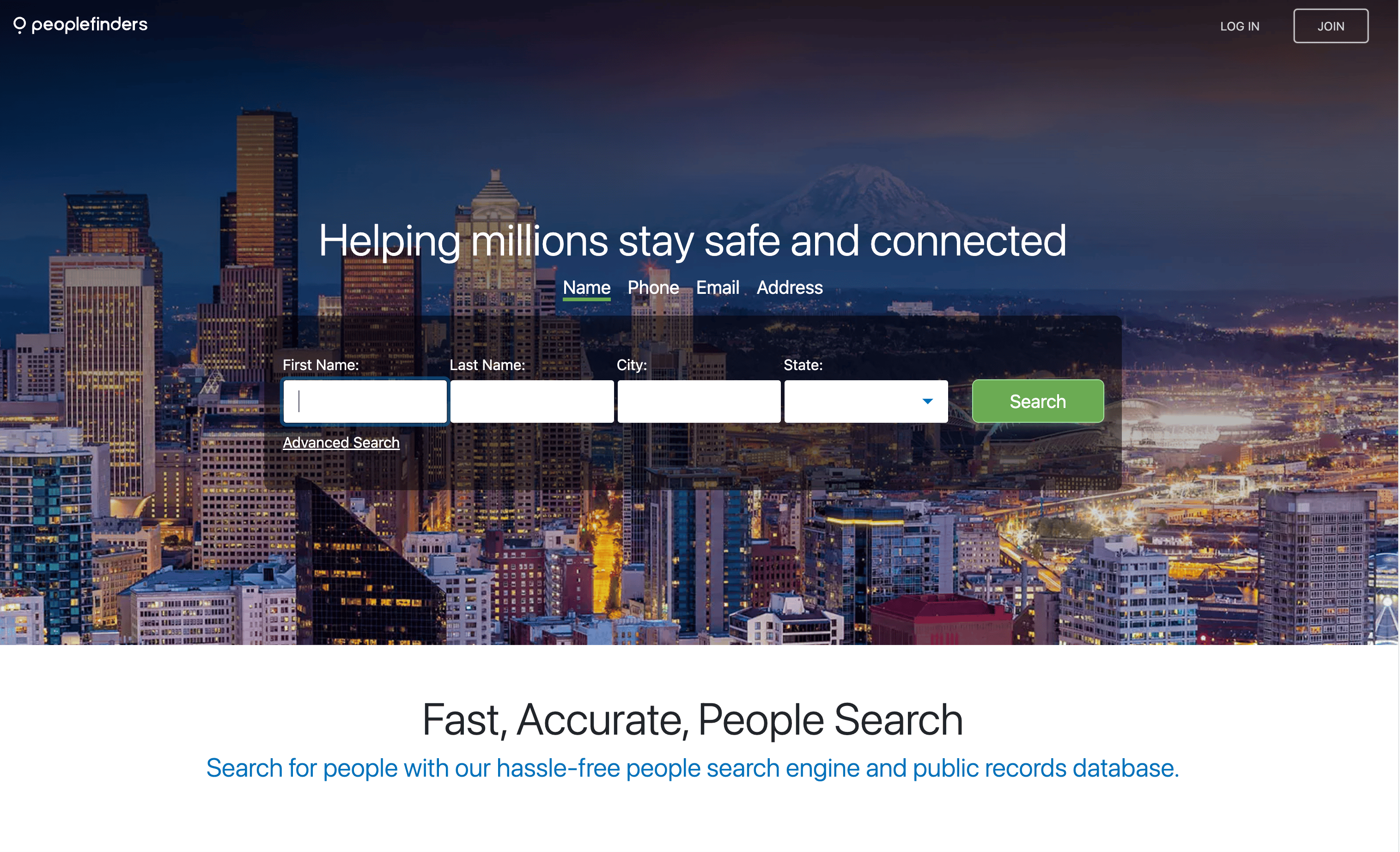 PeopleFinders Screenshot