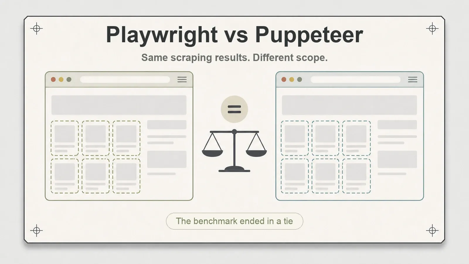 Ik testte Playwright en Puppeteer met exact dezelfde scrapingtests