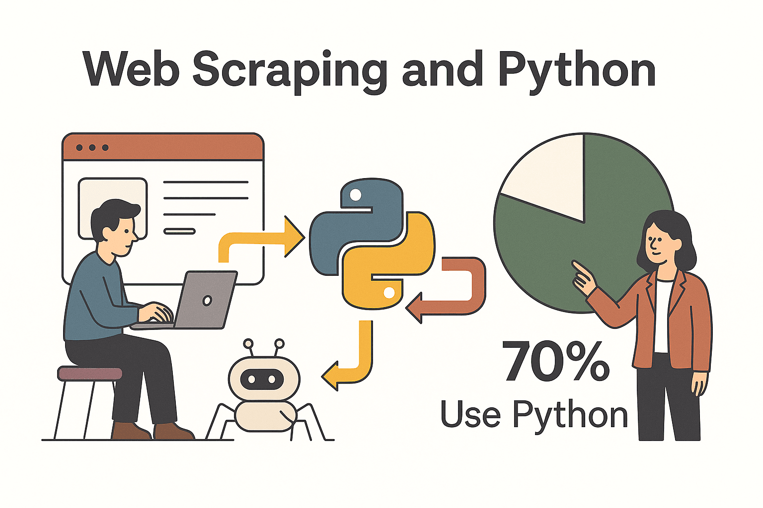웹 페이지 스크래핑 입문 가이드: Python으로 시작하기