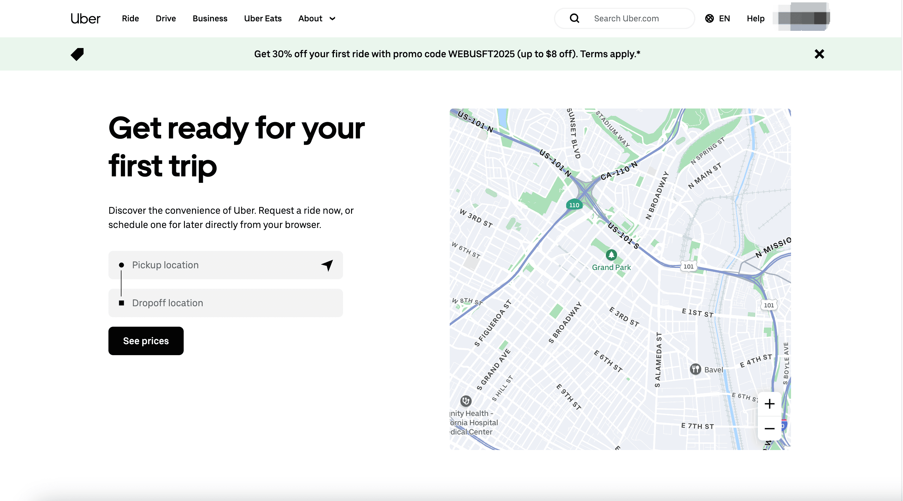 Uber Screenshot