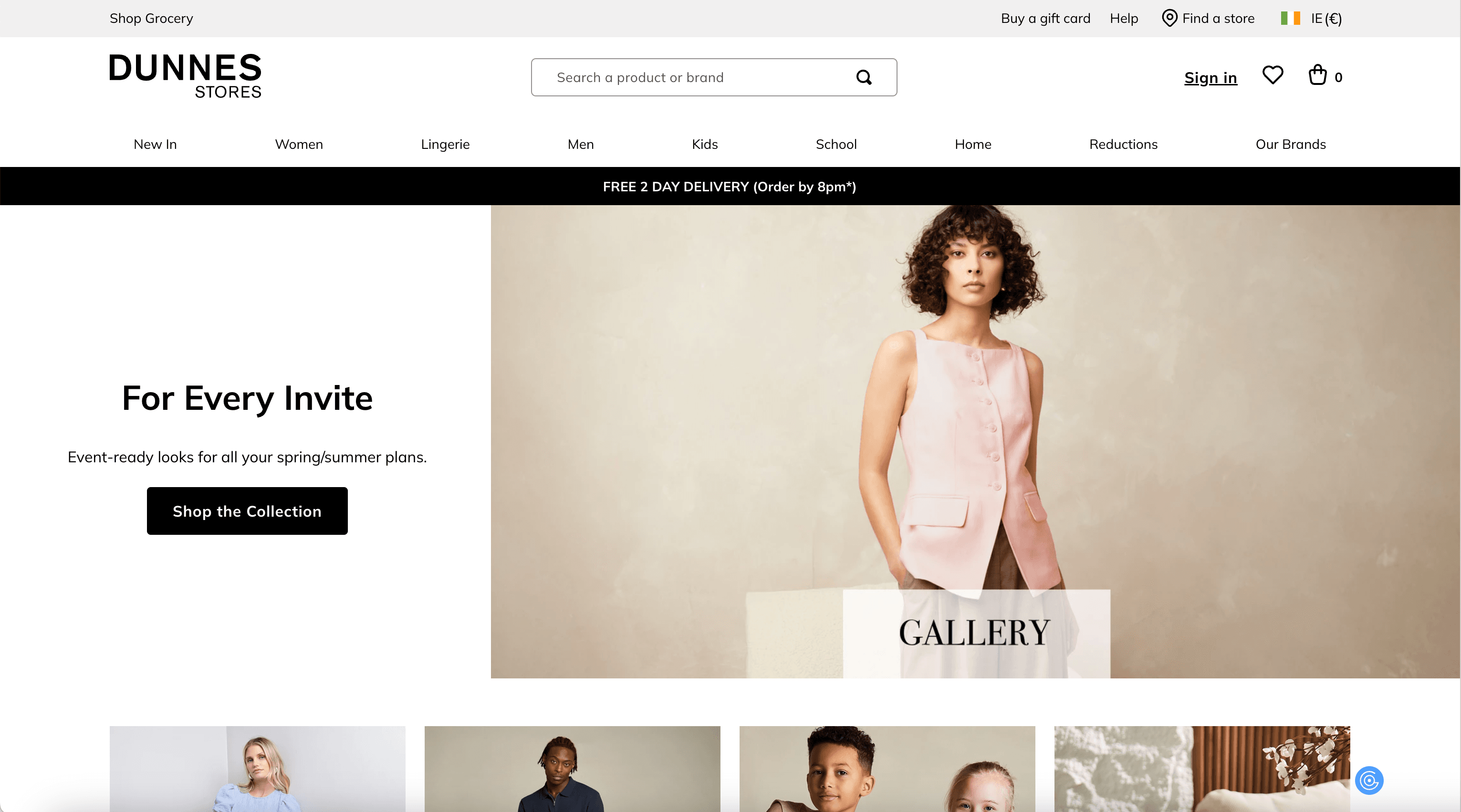 Dunnes Stores Homepage