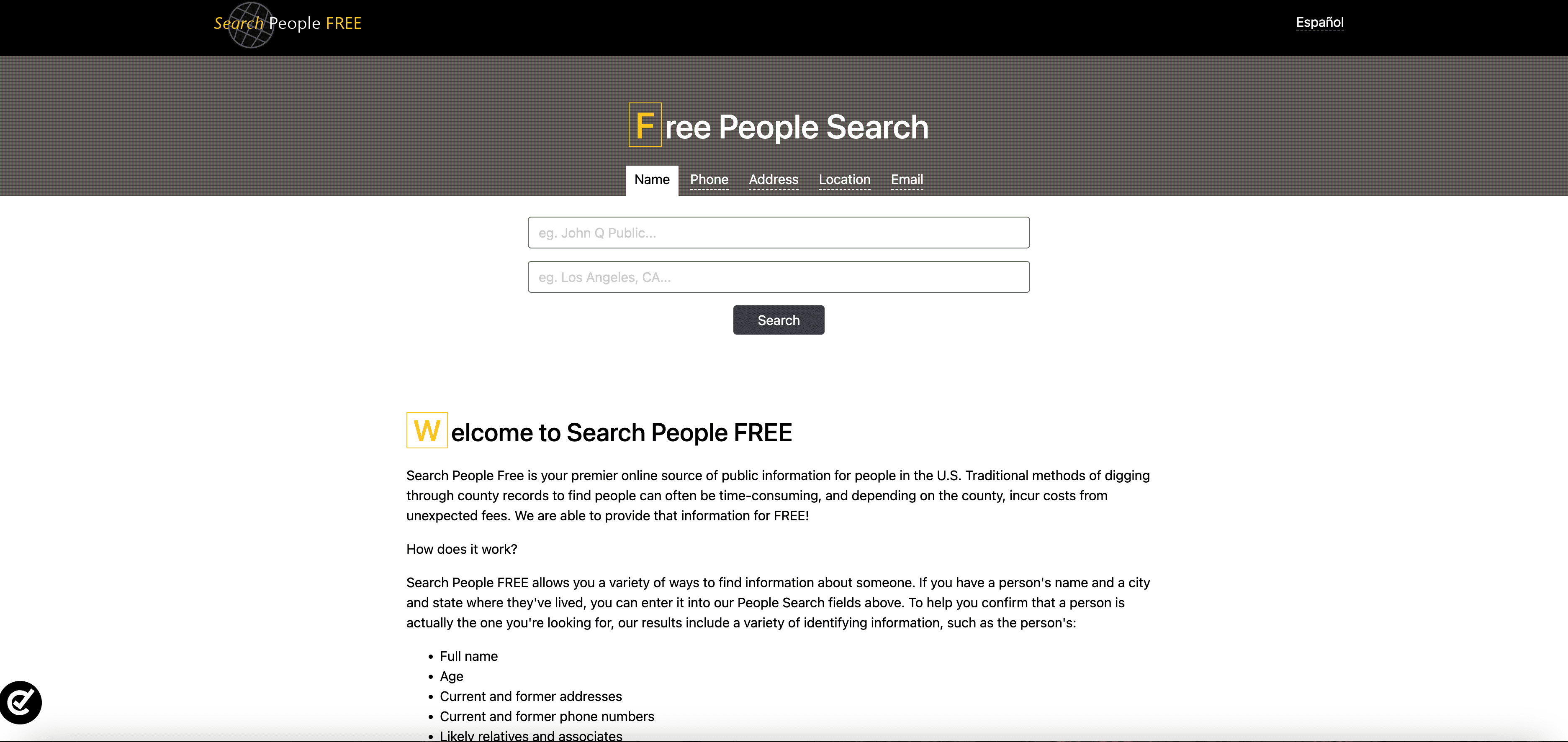 Search People FREE 截图