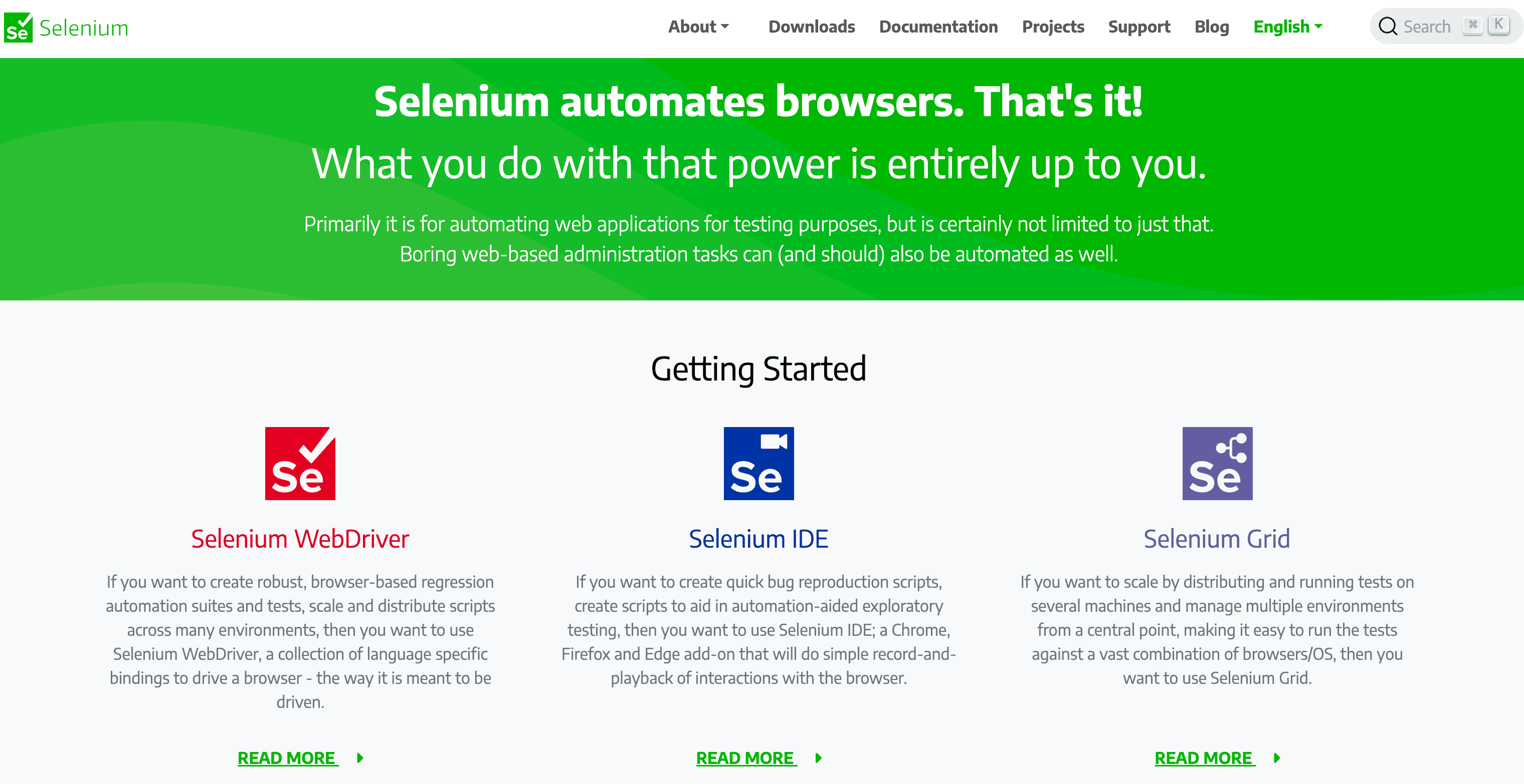 selenium-website-homepage-overview.png