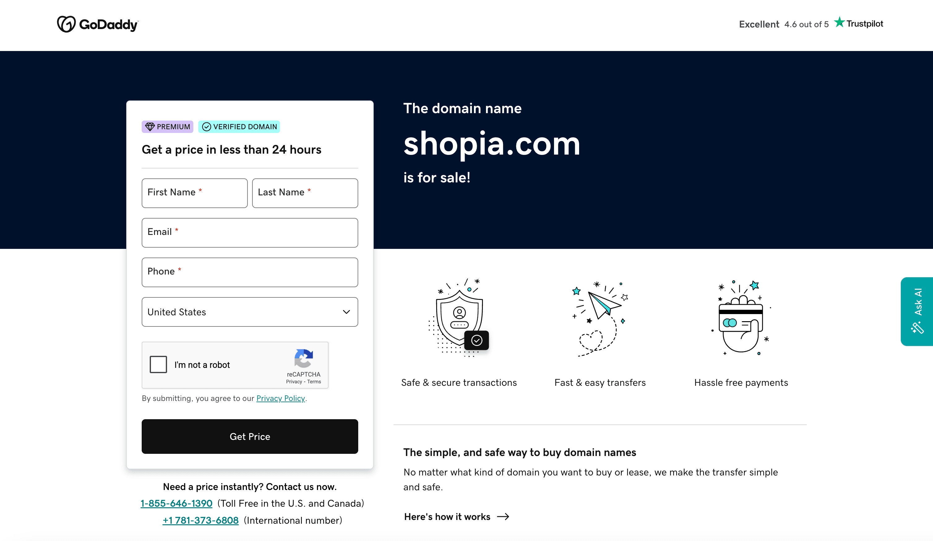 shopia-domain-for-sale-godaddy.png