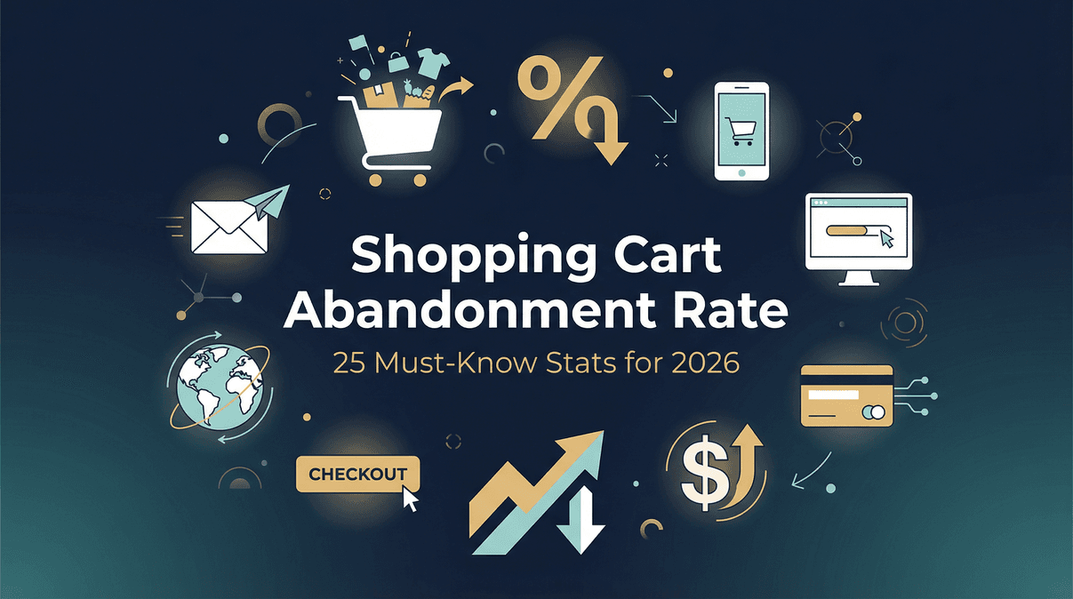 Shopping Cart Abandonment Rate: 25 Must-Know Stats for 2026