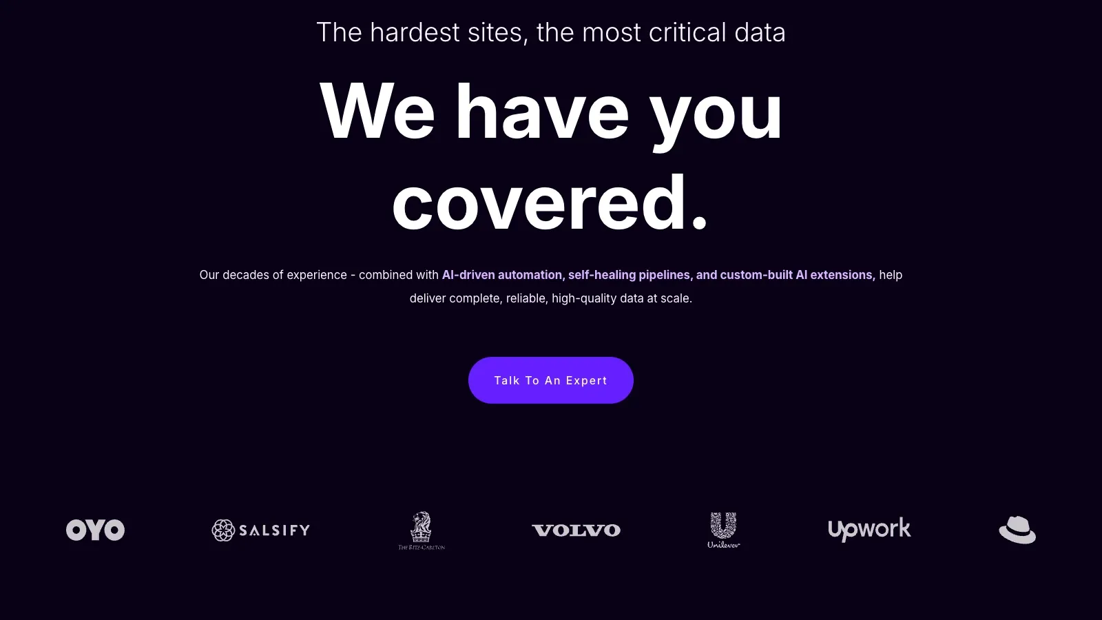 Import.io 官网截图