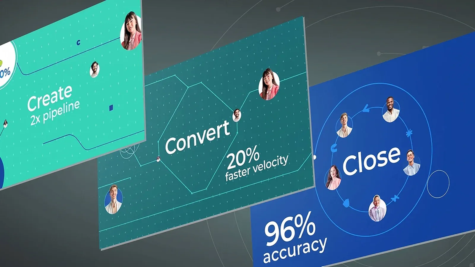 Visual do site oficial do Salesloft