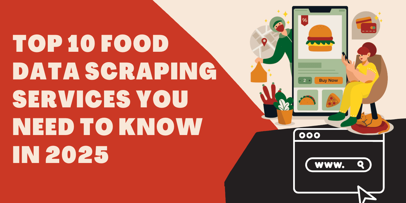 Top 10 Food Data Scraping Services die je in 2025 moet kennen