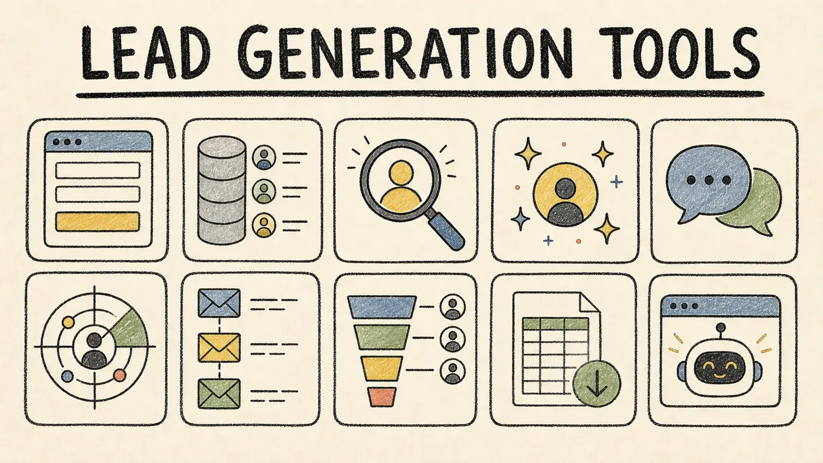 10 führende Tools zur Lead-Generierung – sortiert nach Teamgröße und Budget