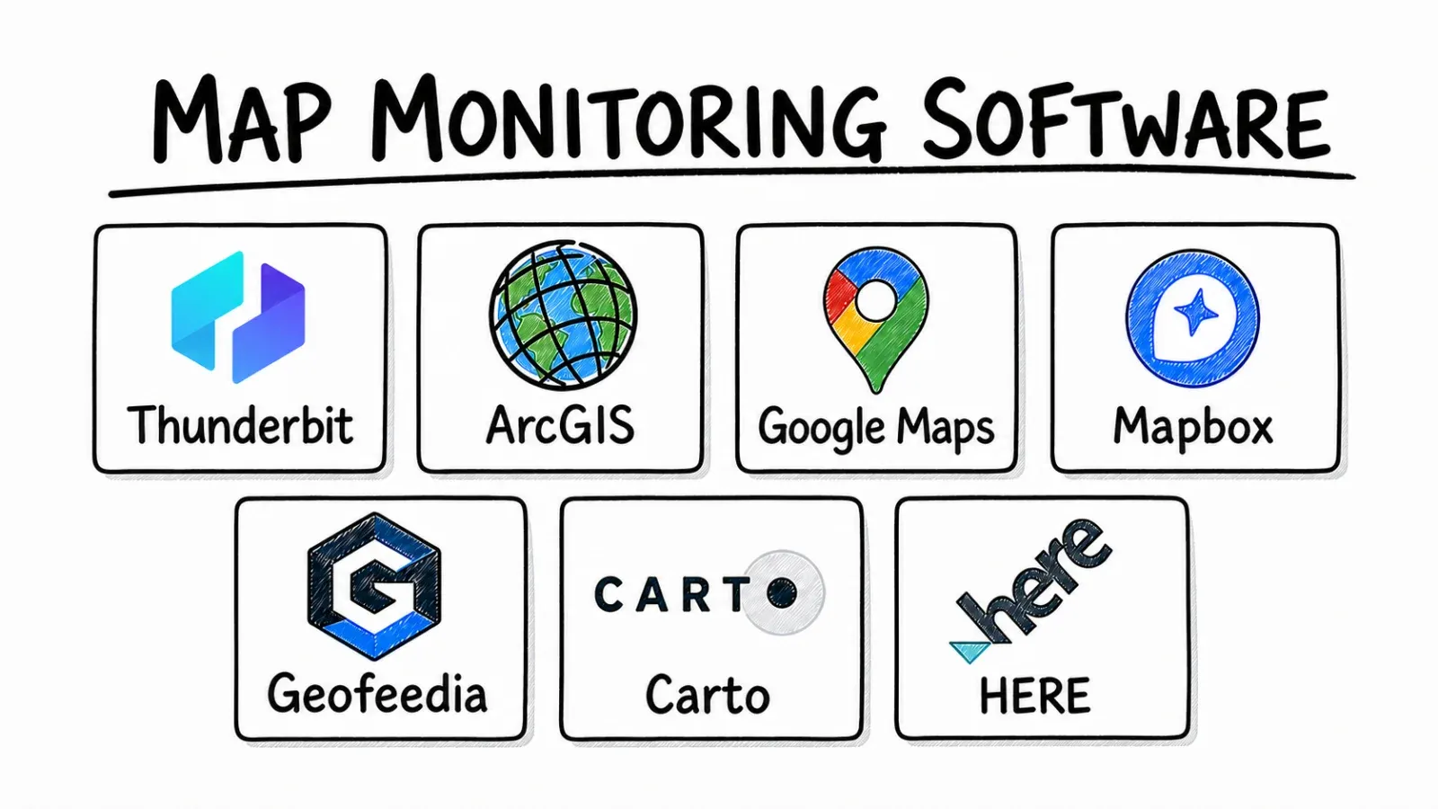 Las 7 mejores herramientas de software para monitoreo de mapas en tiempo real en 2026