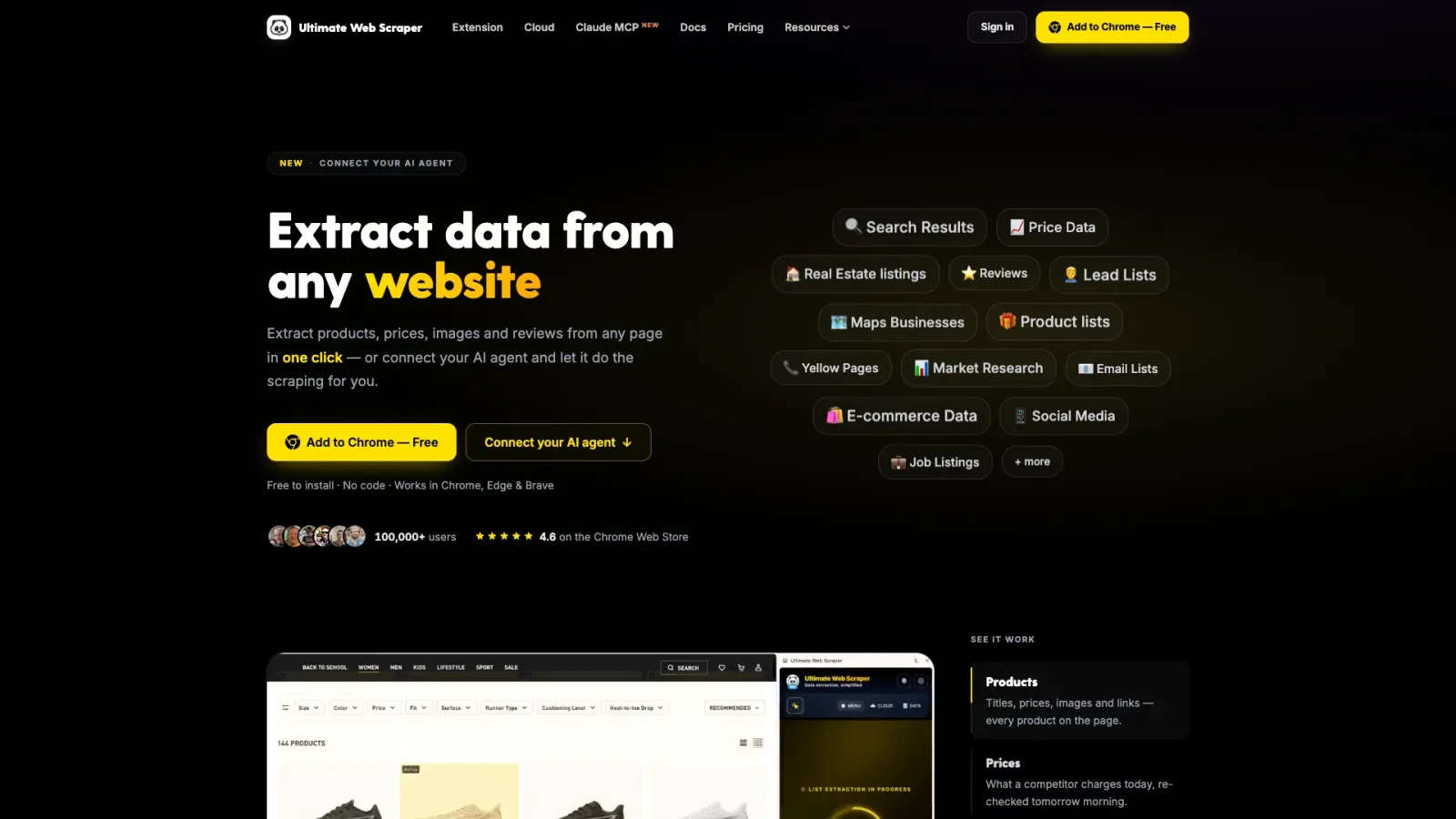 Ultimate Web Scraper