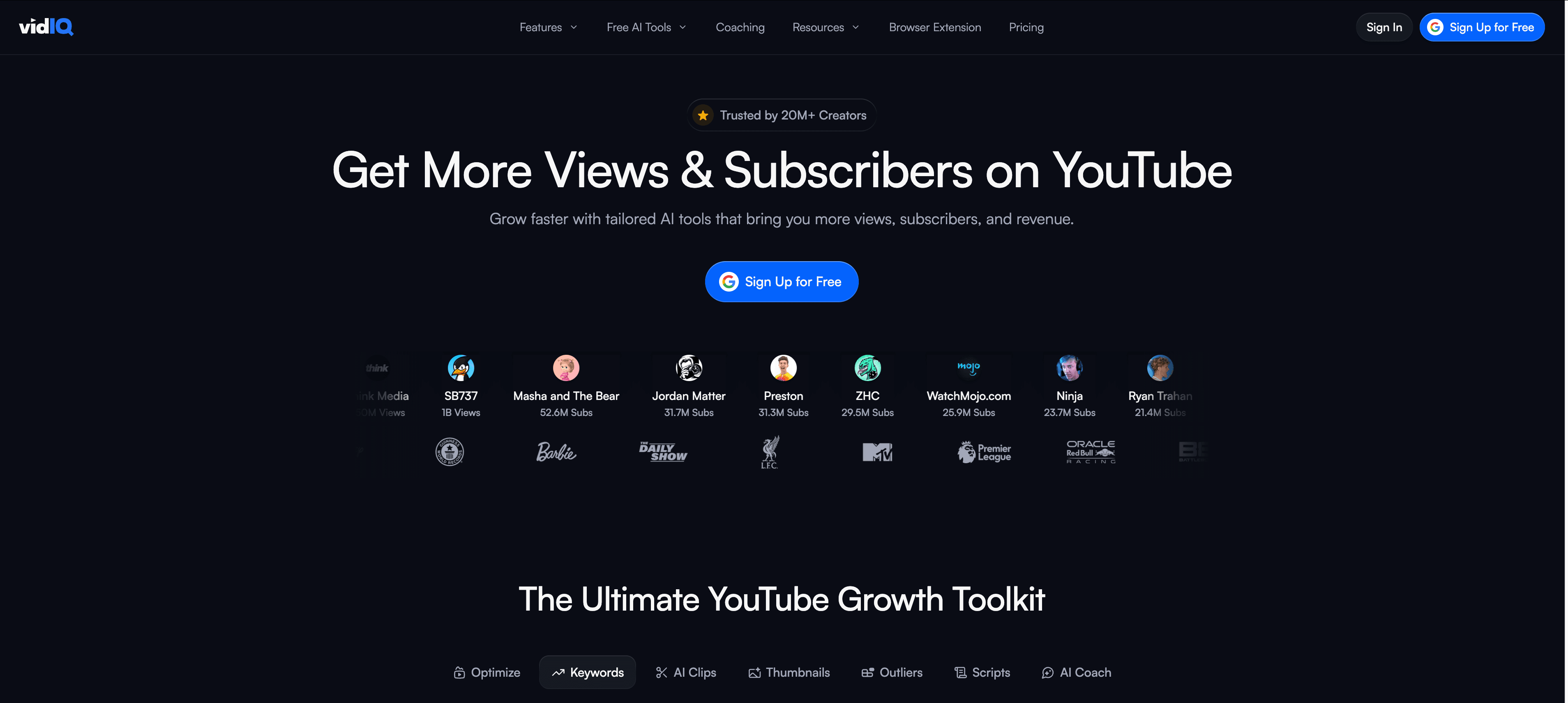 2025年最强YouTube竞品分析工具TOP 5推荐