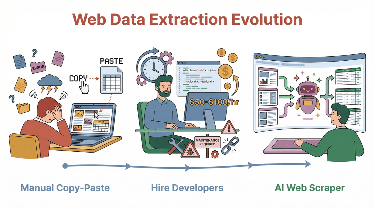 如何为企业需求“雇佣”AI网页爬虫
